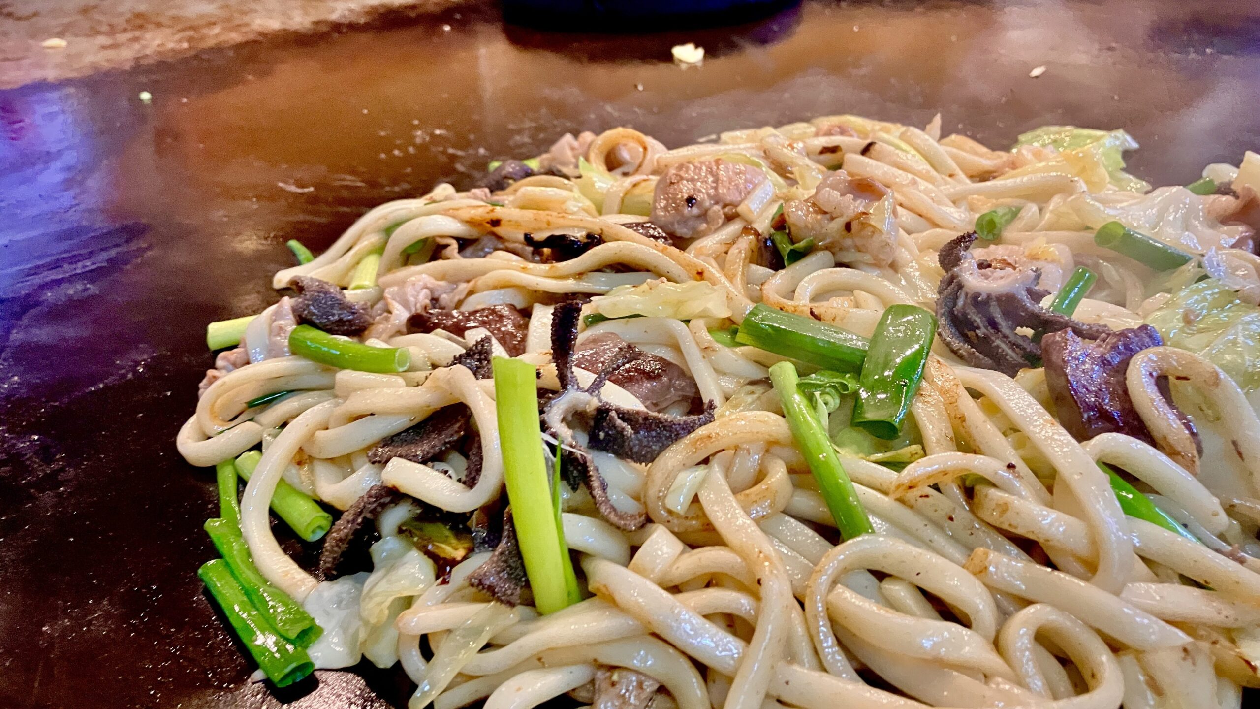 佐用ホルモン焼きうどん